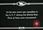 Image of World War 1 American Army gas casualties Chateau-Thierry France, 1918, second 26 stock footage video 65675044434