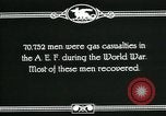 Image of World War 1 American Army gas casualties Chateau-Thierry France, 1918, second 27 stock footage video 65675044434