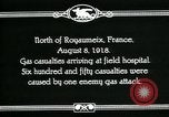 Immagine di Guerra mondiale 1 vittime americane di gas velenosi Royaumeix Francia, 1918, secondo 12 filmato di repertorio 65675044435