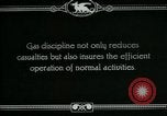 Immagine di Esercito Americano maschera a gas formazione prima guerra mondiale United States USA, 1918, secondo 1 filmato di repertorio 65675044438