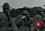 Immagine di Esercito Americano maschera a gas formazione prima guerra mondiale United States USA, 1918, secondo 49 filmato di repertorio 65675044438