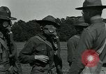 Immagine di Esercito Americano maschera a gas formazione prima guerra mondiale United States USA, 1918, secondo 57 filmato di repertorio 65675044438