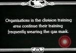 Image of US Army cavalry gas mask training United States USA, 1918, second 5 stock footage video 65675044439