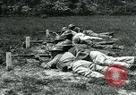 Image of US Army cavalry gas mask training United States USA, 1918, second 50 stock footage video 65675044439