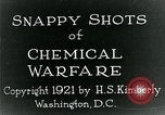 Immagine di Portable tossico di bombole di gas United States USA, 1921, secondo 4 filmato di repertorio 65675044444