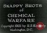 Immagine di Portable tossico di bombole di gas United States USA, 1921, secondo 7 filmato di repertorio 65675044444