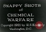 Immagine di Portable tossico di bombole di gas United States USA, 1921, secondo 8 filmato di repertorio 65675044444