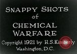 Immagine di Portable tossico di bombole di gas United States USA, 1921, secondo 14 filmato di repertorio 65675044444