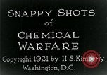 Immagine di Portable tossico di bombole di gas United States USA, 1921, secondo 15 filmato di repertorio 65675044444