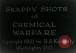 Immagine di Portable tossico di bombole di gas United States USA, 1921, secondo 16 filmato di repertorio 65675044444