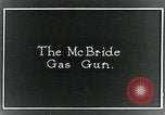 Image McBride canon à gaz United States USA, 1921, de la seconde 3 séquences d'archives historiques vidéo 65675044445