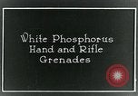 Image le phosphore des grenades à main United States USA, 1921, de la seconde 3 séquences d'archives historiques vidéo 65675044447