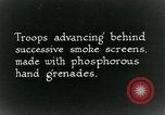 Image Le phosphore grenade à main United States USA, 1921, de la seconde 3 séquences d'archives historiques vidéo 65675044448