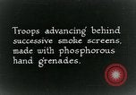 Image Le phosphore grenade à main United States USA, 1921, de la seconde 5 séquences d'archives historiques vidéo 65675044448