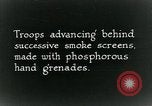 Image Le phosphore grenade à main United States USA, 1921, de la seconde 6 séquences d'archives historiques vidéo 65675044448