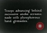 Image Le phosphore grenade à main United States USA, 1921, de la seconde 8 séquences d'archives historiques vidéo 65675044448