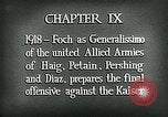 Image of Principal commanders World War 1 Europe, 1918, second 3 stock footage video 65675044457