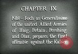 Image of Principal commanders World War 1 Europe, 1918, second 4 stock footage video 65675044457