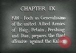 Image of Principal commanders World War 1 Europe, 1918, second 5 stock footage video 65675044457