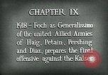 Image of Principal commanders World War 1 Europe, 1918, second 6 stock footage video 65675044457