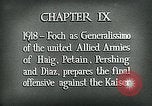 Image of Principal commanders World War 1 Europe, 1918, second 7 stock footage video 65675044457