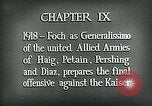 Image of Principal commanders World War 1 Europe, 1918, second 8 stock footage video 65675044457