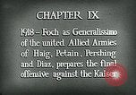 Image of Principal commanders World War 1 Europe, 1918, second 9 stock footage video 65675044457