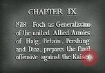 Image of Principal commanders World War 1 Europe, 1918, second 10 stock footage video 65675044457