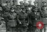Image of Principal commanders World War 1 Europe, 1918, second 35 stock footage video 65675044457