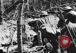 Standbild US-Truppen bereit in Gräben während Ersten Weltkrieg Elsass Deutschland, 1918, aus Sekunde 19 historischem Filmmaterial Videoclip 65675044462