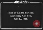 Standbild 2 Infanterie Division Missy-Aux-Bois Frankreich, 1918, aus Sekunde 4 historischem Filmmaterial Videoclip 65675044463