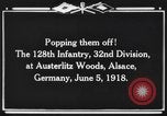 Standbild 128 Infanterie Regiment Elsass Frankreich, 1918, aus Sekunde 3 historischem Filmmaterial Videoclip 65675044465