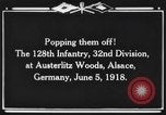 Standbild 128 Infanterie Regiment Elsass Frankreich, 1918, aus Sekunde 4 historischem Filmmaterial Videoclip 65675044465
