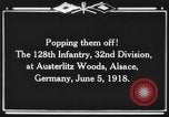 Standbild 128 Infanterie Regiment Elsass Frankreich, 1918, aus Sekunde 7 historischem Filmmaterial Videoclip 65675044465