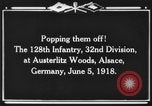 Standbild 128 Infanterie Regiment Elsass Frankreich, 1918, aus Sekunde 15 historischem Filmmaterial Videoclip 65675044465