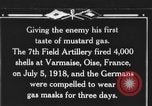 Standbild 7 Field Artillery Regiment Oise Frankreich, 1918, aus Sekunde 1 historischem Filmmaterial Videoclip 65675044466