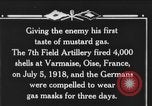 Standbild 7 Field Artillery Regiment Oise Frankreich, 1918, aus Sekunde 5 historischem Filmmaterial Videoclip 65675044466