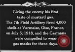 Standbild 7 Field Artillery Regiment Oise Frankreich, 1918, aus Sekunde 10 historischem Filmmaterial Videoclip 65675044466
