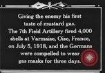 Standbild 7 Field Artillery Regiment Oise Frankreich, 1918, aus Sekunde 11 historischem Filmmaterial Videoclip 65675044466