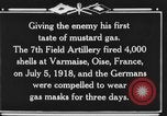 Standbild 7 Field Artillery Regiment Oise Frankreich, 1918, aus Sekunde 12 historischem Filmmaterial Videoclip 65675044466