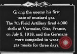 Standbild 7 Field Artillery Regiment Oise Frankreich, 1918, aus Sekunde 19 historischem Filmmaterial Videoclip 65675044466