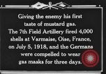 Standbild 7 Field Artillery Regiment Oise Frankreich, 1918, aus Sekunde 20 historischem Filmmaterial Videoclip 65675044466
