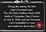 Standbild 7 Field Artillery Regiment Oise Frankreich, 1918, aus Sekunde 24 historischem Filmmaterial Videoclip 65675044466