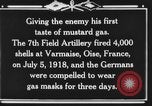 Standbild 7 Field Artillery Regiment Oise Frankreich, 1918, aus Sekunde 27 historischem Filmmaterial Videoclip 65675044466