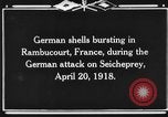 Image Français ville bombardée Rambucourt France, 1918, de la seconde 11 séquences d'archives historiques vidéo 65675044468