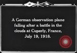 Image allemand Plan d'observation Cuperly France, 1918, de la seconde 4 séquences d'archives historiques vidéo 65675044469