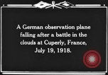 Image allemand Plan d'observation Cuperly France, 1918, de la seconde 5 séquences d'archives historiques vidéo 65675044469