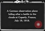 Image allemand Plan d'observation Cuperly France, 1918, de la seconde 8 séquences d'archives historiques vidéo 65675044469