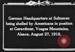 Image soldats des États-Unis France, 1918, de la seconde 7 séquences d'archives historiques vidéo 65675044470