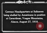 Image soldats des États-Unis France, 1918, de la seconde 10 séquences d'archives historiques vidéo 65675044470
